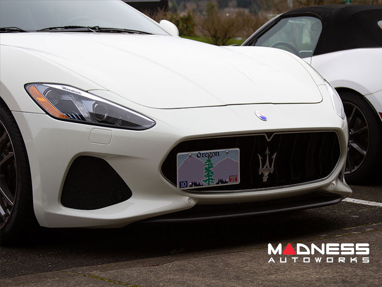 Maserati GranTurismo Front License Plate Mount - Platypus - Convertible